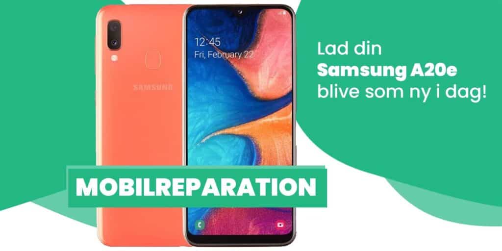 samsung galaxy a20e reparation